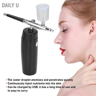 Daily U Oxygen Injection Machine Multifunctional Skin Sprayer Handheld USB Charging Face Moisturizing