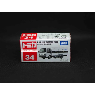 TOMICA MODEL NO.34  ALSOK CASH TRANSPORT TRUCK