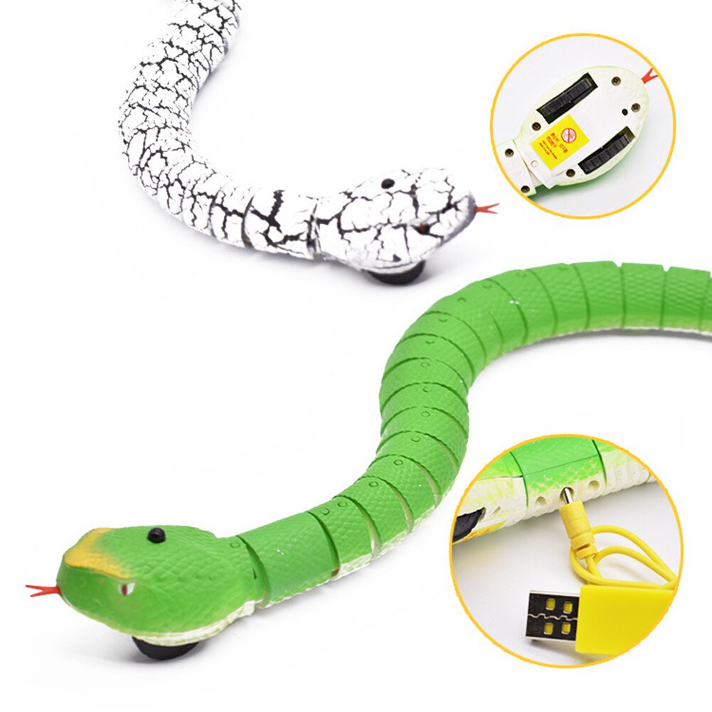 Remote Control Snake Rattlesnake Animal Trick Terrifying Mischief
