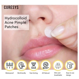 Curesys Niacin Acvita White Patch 18 dots แผ่นแปะสิว ดูดซับสิวพร้อมลดรอย ดูดเกลี้ยง แผ่นบาง เนียน ติดแน่น