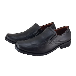 FREEWOOD BUSINESS SHOES รองเท้าคัชชู รุ่น 58-389 สีดำ (BLACK)