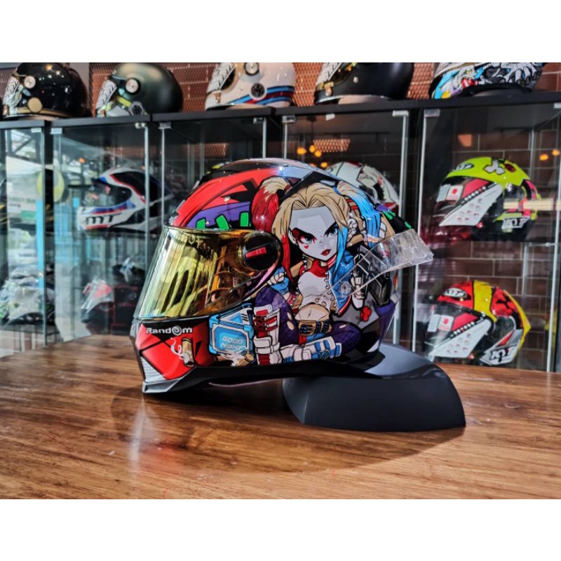 🔥🔥 หมวกกันน็อค RD RANDOM CZ-R BT รองรับการติดตั้งบลูทูธ แถมชิวสโม๊ค