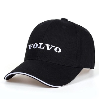 หมวกเบสบอล ปักลายโลโก้ Volvo สําหรับรถยนต์