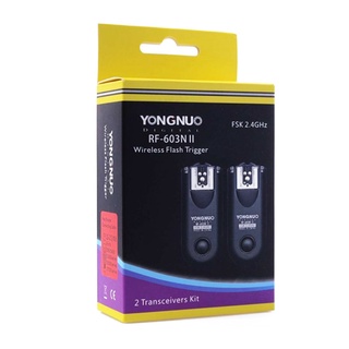 YONGNUO RF-603N II Wireless Flash Trigger for Nikon