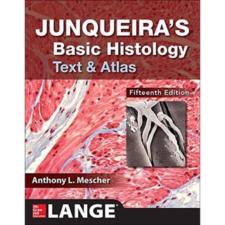 [หนังสือ] Junqueiras Basic Histology: Text and Atlas เนื้อเยื่อวิทยา พยาธิวิทยา ตำราแพทย์ pathology medical medicine