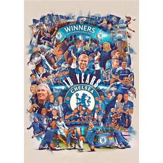 โปสเตอร์ สโมสรเชลซี Chelsea ขนาด A3