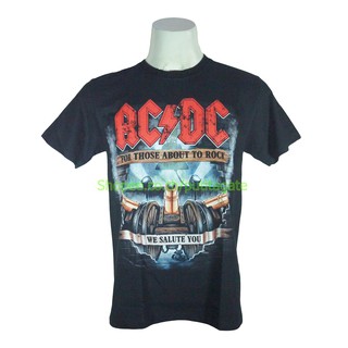 เสื้อวง Ac/Dc เสื้อไซส์ยุโรป acdc เอซี/ดีซี PTA1777 เสื้อวงดนตรีร็อค เดธเมทัล