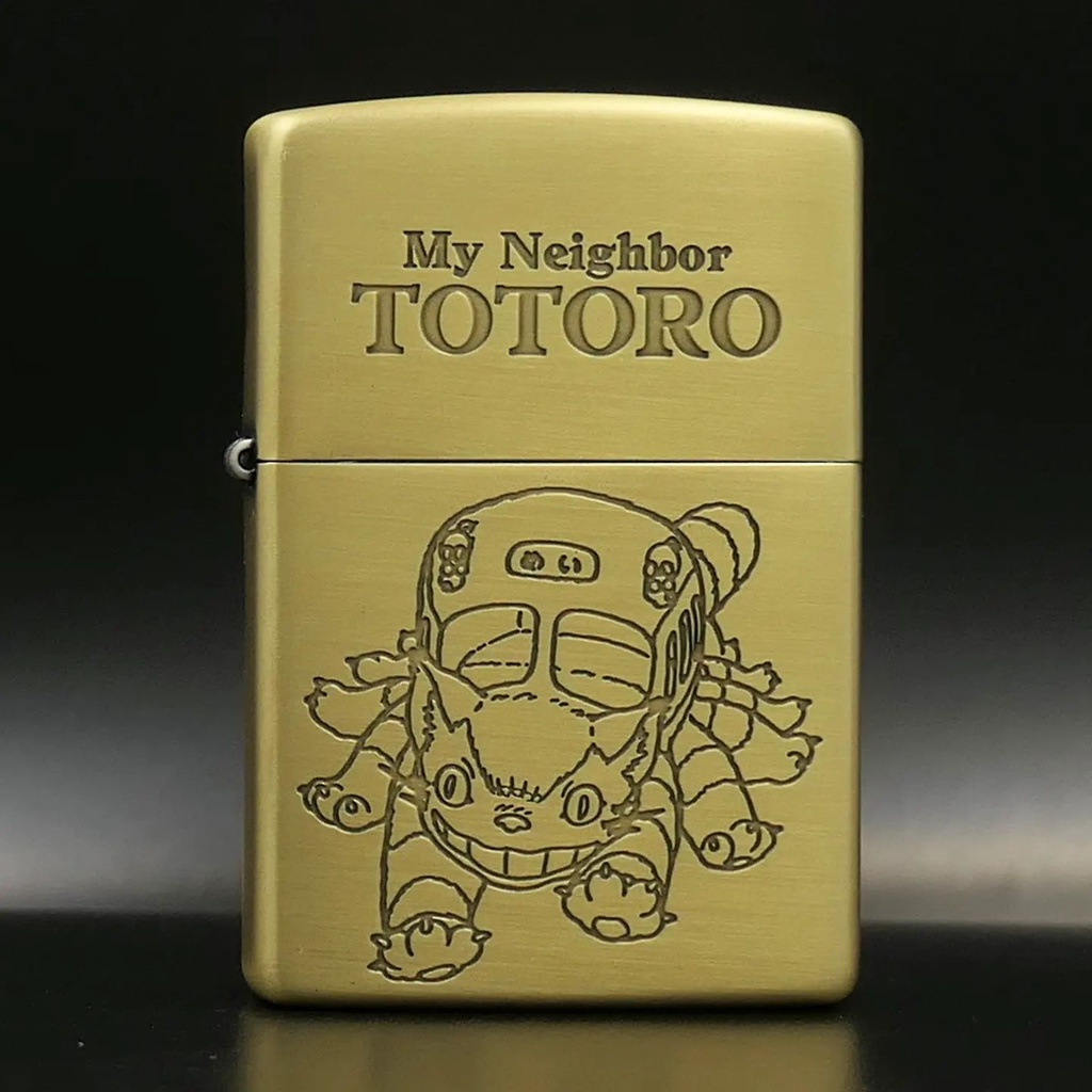 ZJP0039 StudioGhibli MyNeighborTotoro โทโทโร่เพื่อนรัก รถบัสแมว ซิปโป้ลิขสิทธิ์แท้จากญี่ปุ่น  รับประกันตลอดชีวิต ราคา ถูกที่สุด ดีลบีเคเค แกลเลอรีภาพที่ 2