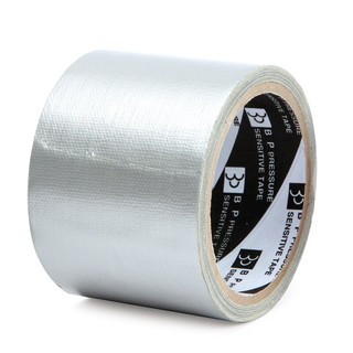 เทปผ้า 3นิ้วx8หลา สีเงิน ใบโพธิ์ Cloth tape 3 inches x8 yds. Silver Bai Pho