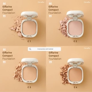 🔥ส่งฟรี🔥 🔥มีโปรทักแชท🔥 แป้งผสมรองพื้น ปกปิดเนียนกริบ ผิวสวย กิฟฟารีน Giffarine Compact Foundation (มีรีฟิล)