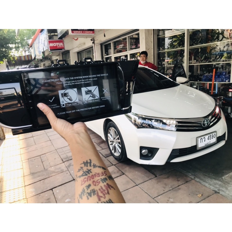 จอAndroid Toyota Altis 2014 2016 ALPHA FINNIX COUSTIC โตโยต้า อัลติส อัลฟ่า ฟินนิก คูสติกส์  จอแอนดร
