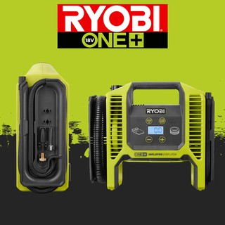 Ryobi เครื่องสูบลมไร้สาย 18V ONE+ DUAL FUNCTION INFLATOR/DEFLATOR (เครื่องเปล่าไม่รวมแบต)