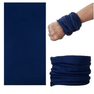 มี20สี ผ้าบัฟสีล้วน ผ้าบัฟอเนกประสงค์ สำหรับใส่กันฝุ่น กัมลม ผ้าฝ้าย ยืดได้