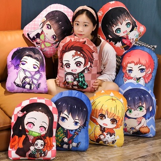 Anime Demon Slayer Kimetsu No Yaiba Plush Pillow Pendant Stuffed Kids Toy Gift