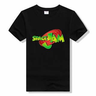 เสื้อยืด พิมพ์ลายภาพยนตร์ Space Jam Tune Squad LOLA JAMES Bunny เครื่องแต่งกายคอสเพลย์Size S-5XL