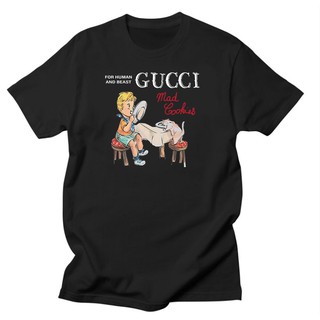 ggเสื้อยืดแฟชั่นผูั้หญิงผู้ชาย