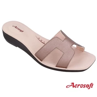 Aerosoft (แอโร่ซอฟ) รองเท้าแตะผู้หญิง แบบสวม นิ่มๆ เพื่อสุขภาพ รุ่น SW0105