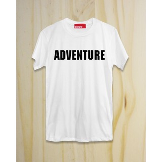 เสื้อยืด ADVENTURE สีขาว แบรนด์ DONt