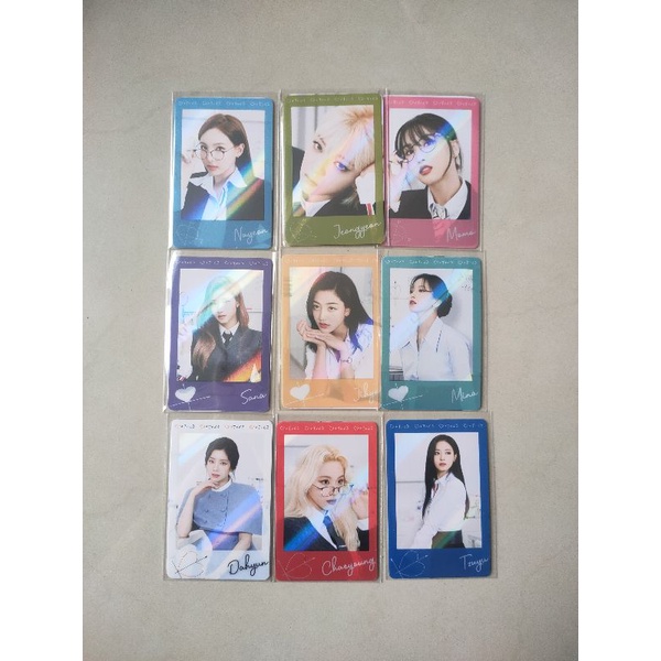 TWICE FORMULA OF LOVE WITHDRAMA PHOCARD / TWICE FOL / TWICE HOLOGRAM PHOTOCARD / TWICE PO benefit