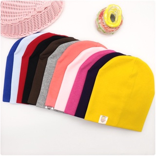 New Baby Street Dance Hip Hop Hat Cotton Spring Autumn Toddler Hat Scarf for Boys Girls Cap Winter Warm Solid Color Children Hat