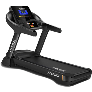 [โค้ดลดช้อปปี้ 10CCBFEBA2] ลู่วิ่งไฟฟ้า R800 4.8 แรงม้า Zwift ลู่วิ่ง FITEX สายพาน55cm ความชันไฟฟ้า18ระดับ โช๊คคู่ใหญ่