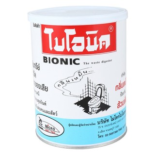 ผงย่อยจุลินทรีย์สุขภัณฑ์ BIONIC 1000 กรัม  BIOLOGICAL WATER CONTROL 1000G BIONIC