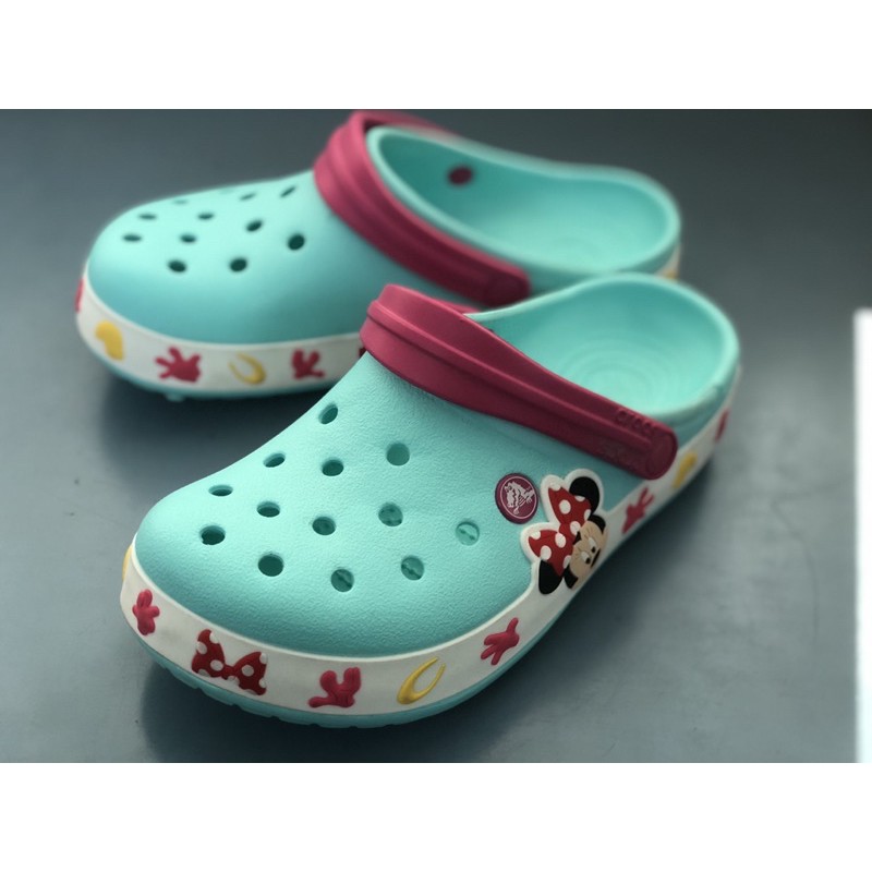 รองเท้าcrocsหัวโตลายมิกกี้เมาส์ | Shopee Thailand