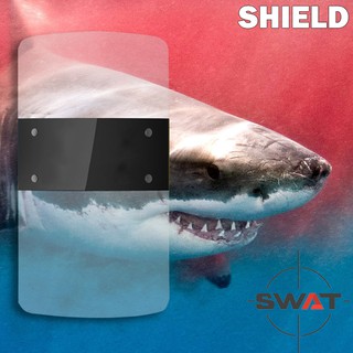 SWAT SHIELD โล่ตำรวจ Police ทหาร Soldier ปราบจลาจล โล่กันดาบซามูไร