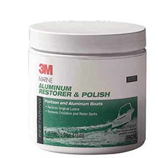 #3M #09020 Marine Aluminum Restorer and Polish 18oz 3M 09020 ครีม/น้ำยา ทำความสะอาดและขัดเงาอลูมิเนียม 510 กรัม