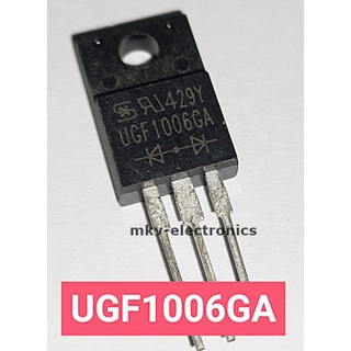 (1ตัว) UGF1006GA , 10A 400V ULTRAFAST TO-220FP ไดโอดหัวออก (รหัสสินค้า M02514)