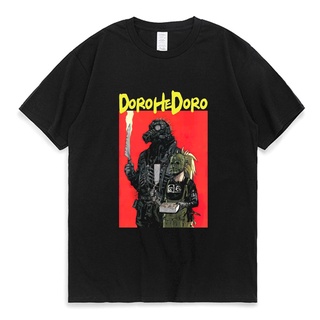 เสื้อยืดคอกลมเสื้อยืด ผ้าฝ้าย 100% พิมพ์ลายการ์ตูนอนิเมะ Dorohedoro สไตล์ญี่ปุ่น สําหรับผู้ชาย LHZYS-5XL