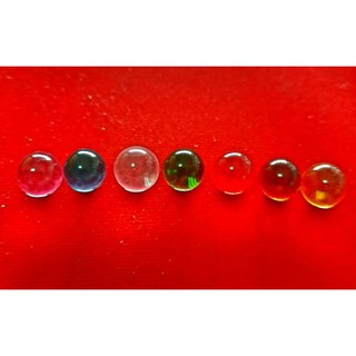 ลูกแก้วเนรมิตรมี7สีให้เลือกขนาด10มิล