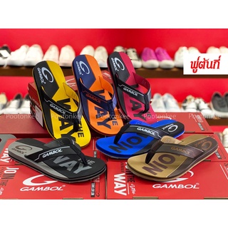 GAMBOL แกมโบล รองเท้าแตะหนีบชายหญิง รุ่น GW/GM 11401 Size 36…