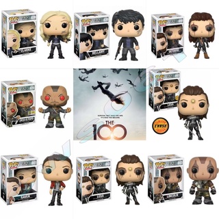 Funko POP TV Series-THE 100- ฟิกเกอร์ไวนิล Bellamy Clarke Raven Octavia Lexa Chase Lincoln Limited