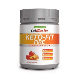 คีโตแคปซูล Naturopathica Fatblaster Keto Fit Fire 60 แคปซูล ออสเตรเลีย