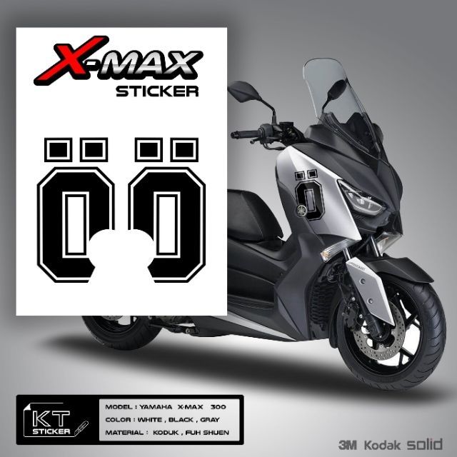 สติ๊กเกอร์แต่ง โอลิน ตรงรุ่น Xmax300