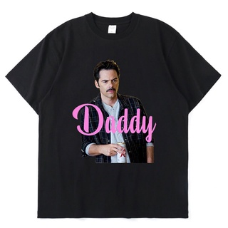 เสื้อยืดโอเวอร์ไซส์เสื้อยืด ผ้าฝ้าย พิมพ์ลายหงส์ Daddy Swan Twilight Charlie Swan Bella สไตล์เรโทร คลาสสิก ฤดูร้อน สําหร