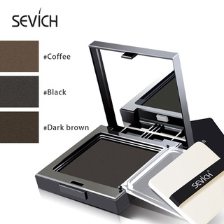 Sevich 3สีแป้งพัฟปิดหงอก hair shadow ปิดเหม่ง เพิ่มวอลลุ่มผม ปิดผมขาว ย้อมผม คอนซีลเลอร์ปรับรูปหน้า Cod