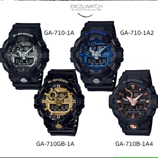 G-SHOCK รุ่น GA-710GB-1A9/ GA-710-1A/ GA-710-1A2/ GA-710GB-1A/ GA-710B-1A4 ประกัน cmg 1 ปี ร้าน Excel-watch