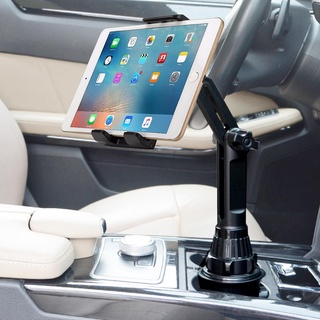 Universal 360 car Cup Holder Tablet Automobile Mount Cradle for Apple IPad Pro 12.9 Air 2019 Mini 4 for Samsung tab S7 p