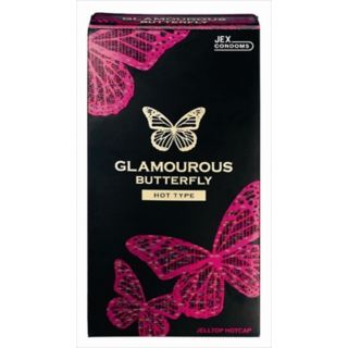 Glamourous Butterfly Hot type  (เลือกกล่องละ 6ชิ้น หรือ 12ชิ้น)