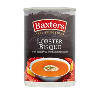 Baxters Lobster Bisque Soup 400g แบ็กซเตอร์ซุปกุ้งมังกร กุ้งล็อบสเตอร์ อาหาร ซุปสำเร็จรูป