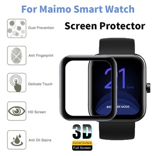 ฟิล์ม ฟิล์มกันรอยฟิล์ม Maimo Smart Watch นาฬิกาสมาร์ทหน้าจอ ปกเต็มรูปแบบของเส้นโค้ง 3D ฝาครอบฟิล์มป้องกัน