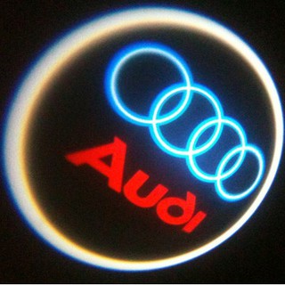 ไฟโลโก้ส่องพื้น Audi แบบไร้สาย