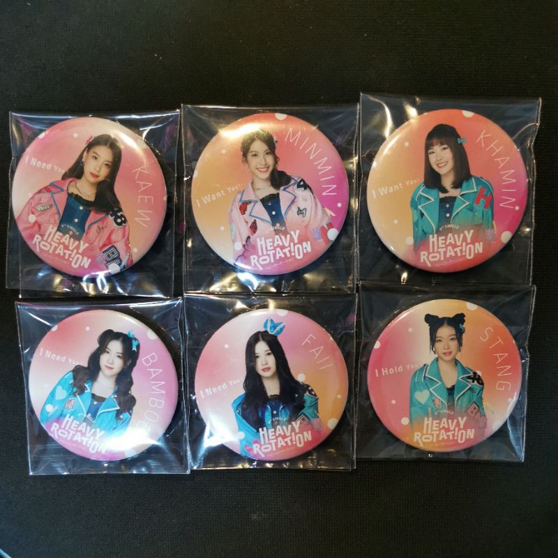 เข็มกลัด BNK48 Heavy rotation