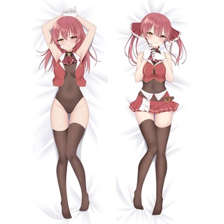 ปลอกหมอน ลายอนิเมะ Virtual YouTuber Dakimakura Vtuber Houshou Marin Vup ขนาด 50x150 ซม. สําหรับผู้ชาย