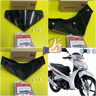 ﻿บังไมล์เวฟ125i ปลาวาฬ พร้อมกิ๊ฟบังไมล์ แท้เบิกศูนย์HONDA 53280-K73-T00ZA ได้ 4 ชิ้นตามภาพ  ส่งฟรี