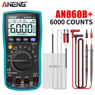 ANENG AN860B + Testerดิจิตอลมัลติมิเตอร์มืออาชีพ 6000 นับตรวจจับทดสอบยอดM UltimetroเมตรAnalogico Esr Lcrเมตร