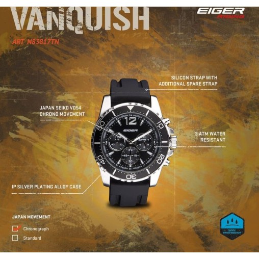 Eiger Riding Vanquish นาฬิกาข้อมือ - Riding Vanquish Watches 2021 EQP ...