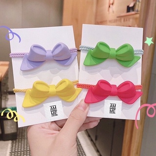 พร้อมส่ง🎀ยางรัดผมสุดคิ้วท์